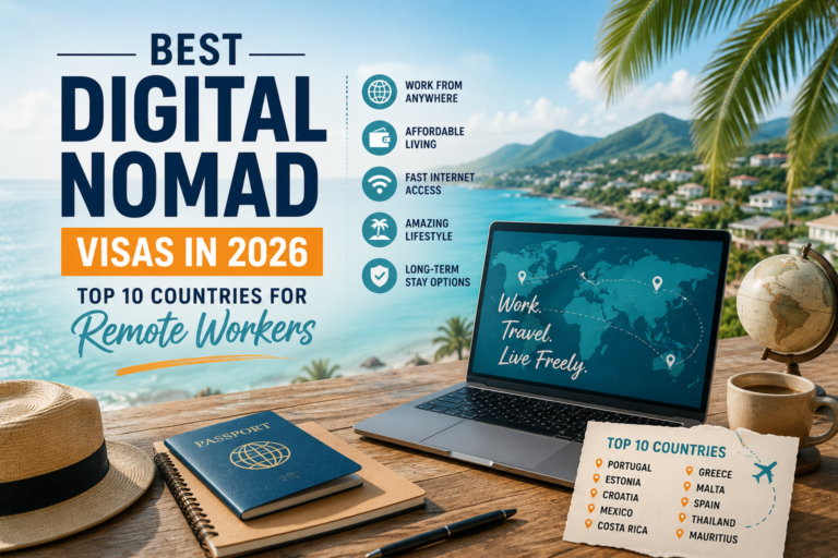 Best Digital Nomad Visas in 2026 — Top 10 Countries for Remote Workers