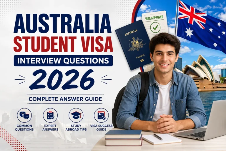 Australia Student Visa Interview Questions 2026: Complete Answer Guide