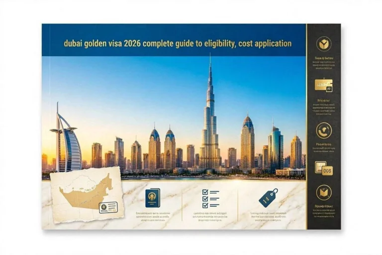 Dubai Golden Visa 2026: Complete Guide to Eligibility, Cost & Application