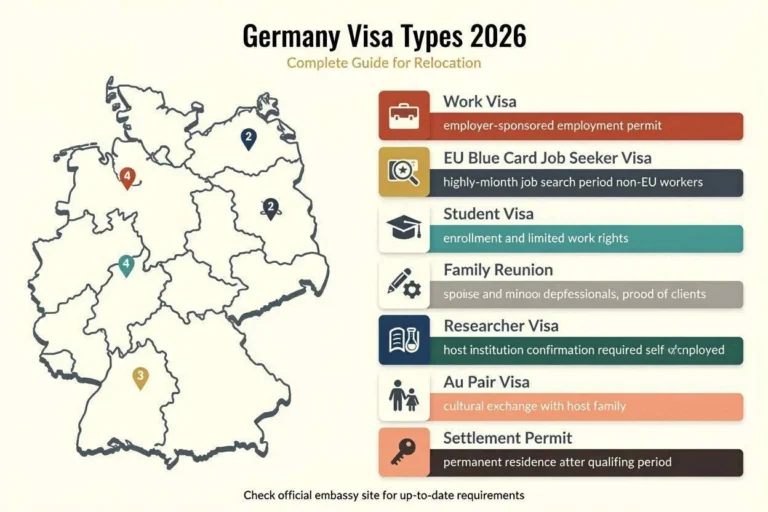 Germany Visa Types: Complete Guide for 2026 Relocation