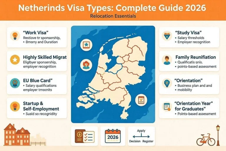 Netherlands Visa Types: Complete Guide for Relocation in 2026