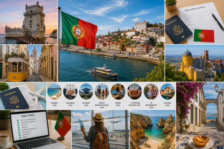 Portugal Visa Types 2026: Complete Guide to All Categories