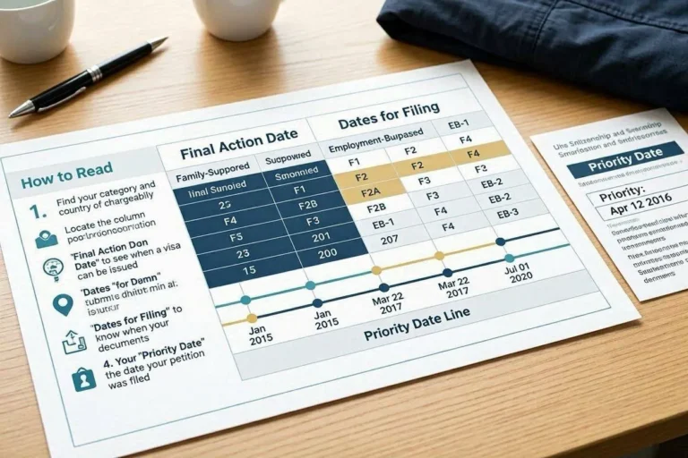 US Visa Bulletin: How to Read It, Priority Dates & What It Means