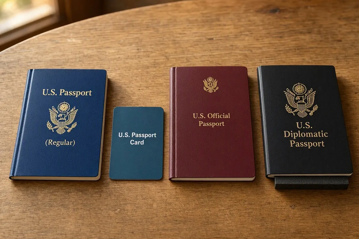 Types of Passports in the U.S.
